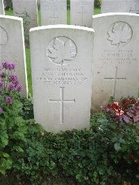 Canada Cemetery Tilloy Les Cambrai - Johnson, Aaron Walter